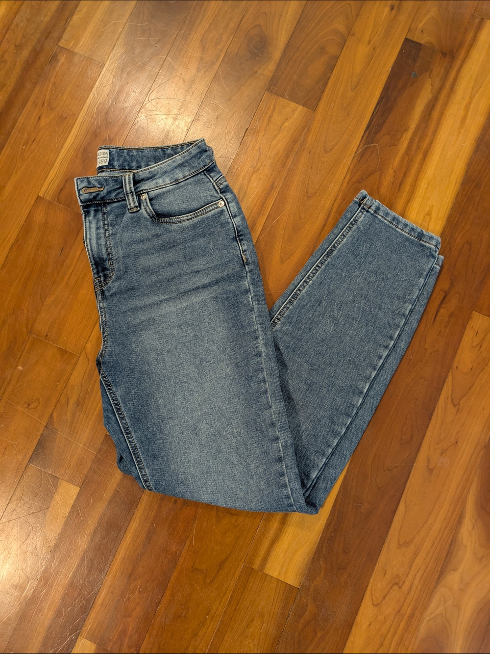 Bench Women's High-Rise Slim Blue Jeans